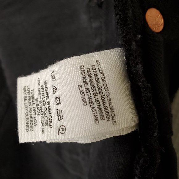 We the Free Size 31 Jeans Anthropologie Button Fly Stretch Skinny Distressed - Picture 11 of 11